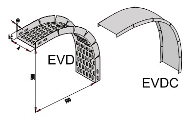 Угол вертикальный, внешний ELCOS EVD-30-4-1.5 Защита кабеля