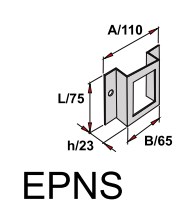 Полка для EPNU стойки ELCOS EPN-50 Предметы интерьера для бани и сауны #2