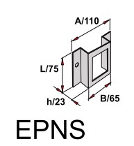Полка для EPNU стойки ELCOS EPNz-80 Предметы интерьера для бани и сауны #2